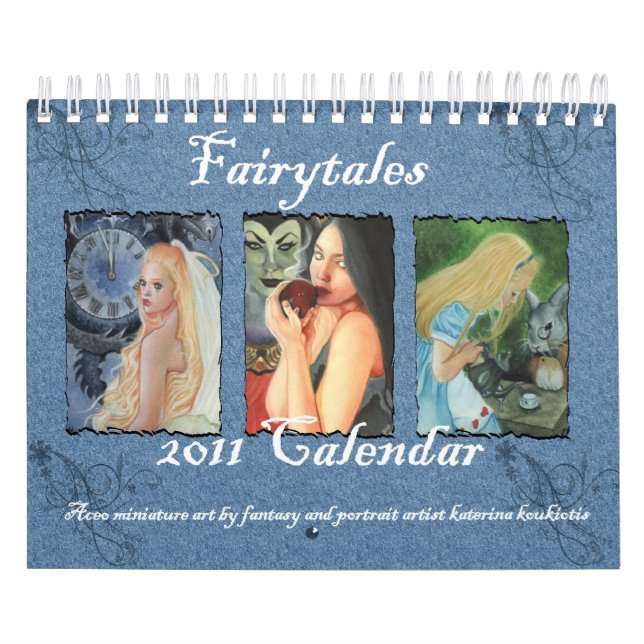 Fairytales 2011 ACEO Kalender KaterinaArt (Titelbild)