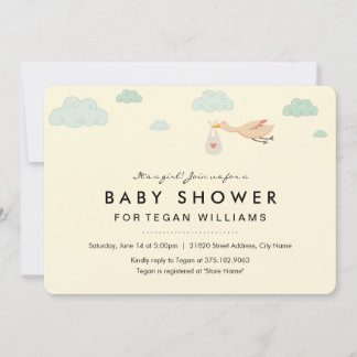 Faisceau de Joie | Invitation à une Baby Shower
