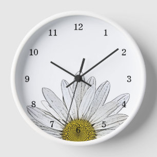 Faiseuse moderne Rustique Pays Horloge Florale