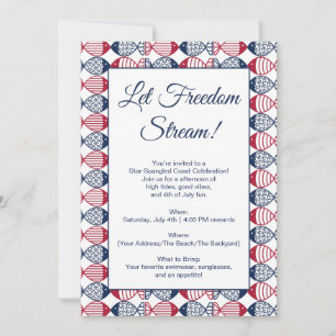 Faisons couler la liberté ! Invitation patriotique