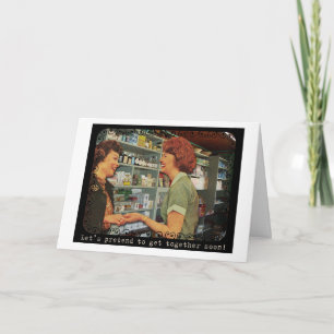 Faisons semblant de réunir la carte de voeux