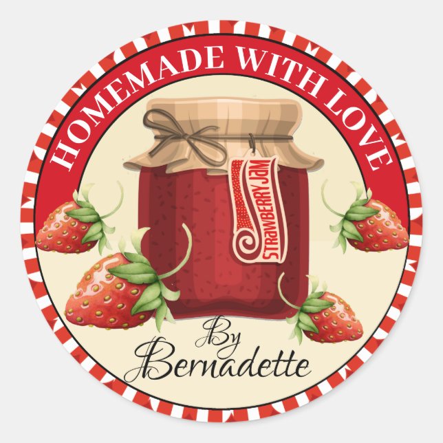 Fait À La Main Par Sticker (Devant)