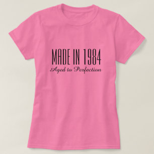 Fait en 1984 âgé au T-shirt de perfection pour d