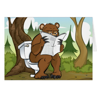 Fait une merde d'ours dans les bois