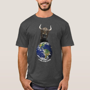 Faites bip-bip le T-shirt de conquérant/chat de