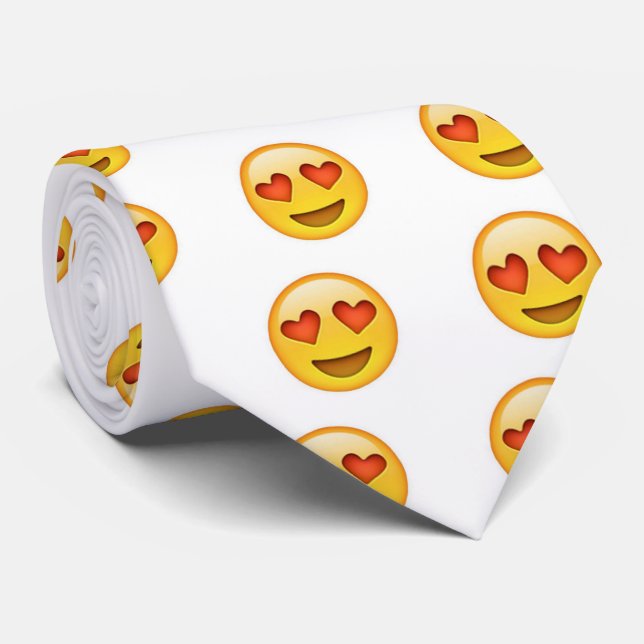 Faites face avec la cravate en forme de coeur (Roulé)