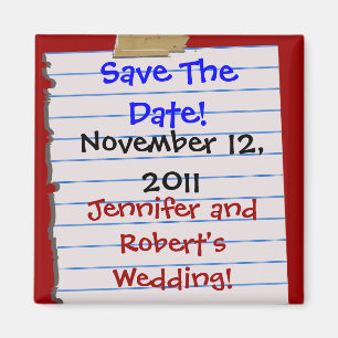 Faites gagner la date ! Magnet