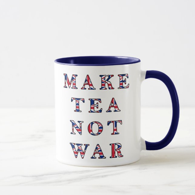 Faites la tasse de guerre de thé pas (Droite)