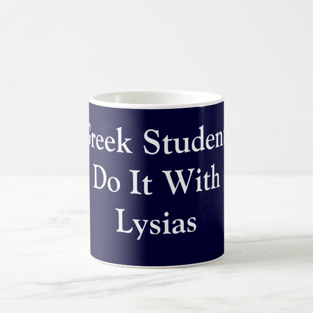 Faites-le avec Lysias mug (Centre)