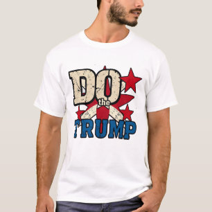 Faites le T-shirt de base des hommes de Trump
