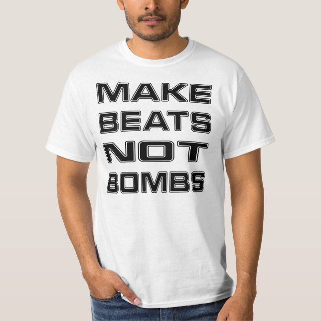 FAITES LE T-SHIRT DE BOMBES DE BATTEMENTS PAS (Devant)
