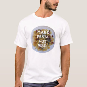 Faites le T-shirt de guerre de pâtes pas