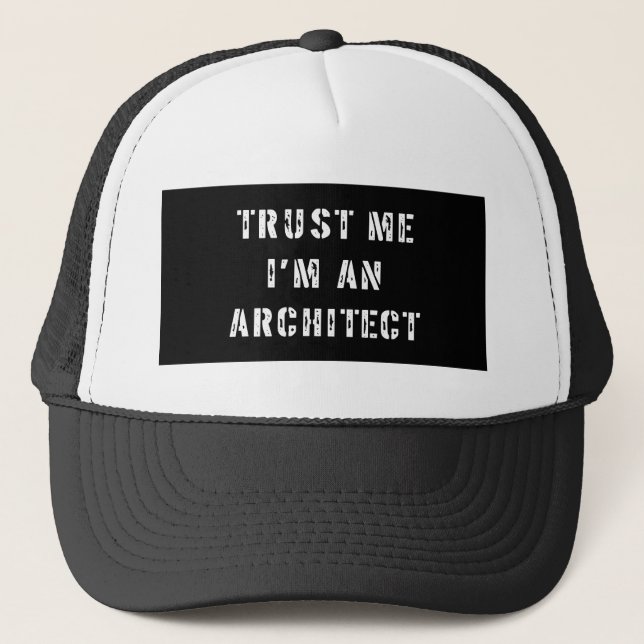 Faites-moi confiance je suis un casquette (Devant)
