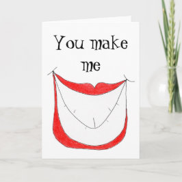 FAITES-MOI UNE carte de voeux SMILE