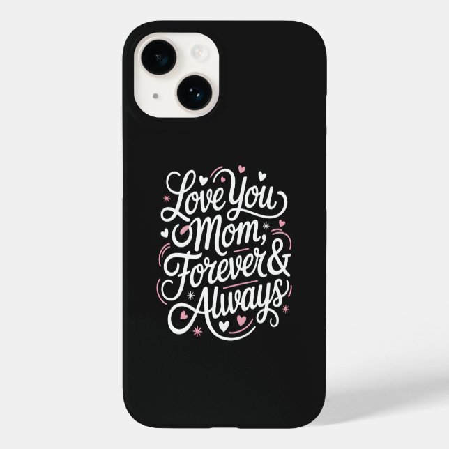 Faites Sourire Maman Chaque Appel, Coque Qui Dit " (Verso)
