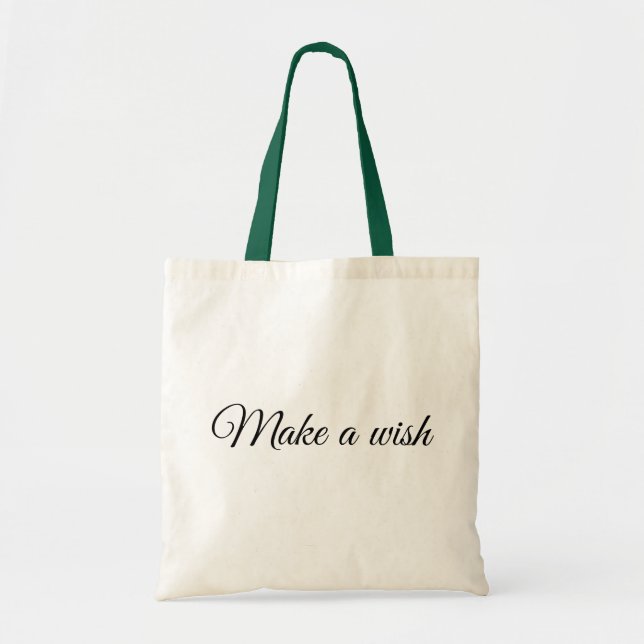 Faites un souhait Garder le Sac fourre-tout (Devant)