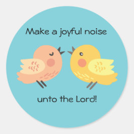 Faites un Sticker pour petits oiseaux de bruit joy