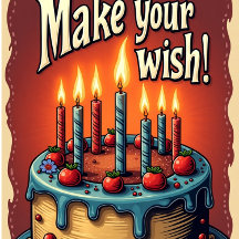 Faites vos cartes d'anniversaire souhaités PÈRE NO