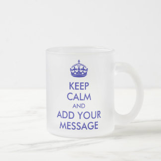 Faites vos propres garder la tasse calme