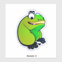 Faites votre marque avec l'art Sticker Froggy