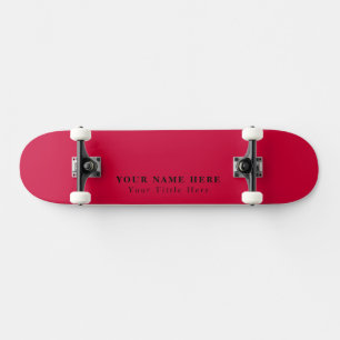 Faites votre marque Goji Berry Modern Skateboard