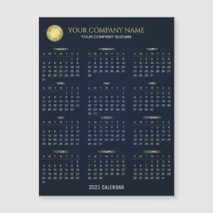 Faites votre propre carte magnétique Calendrier En