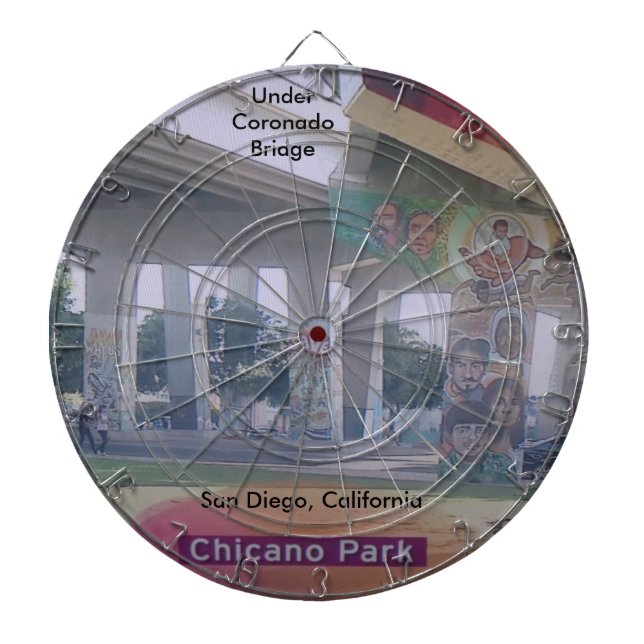 Faites votre propre Cible de flechettes (Devant)