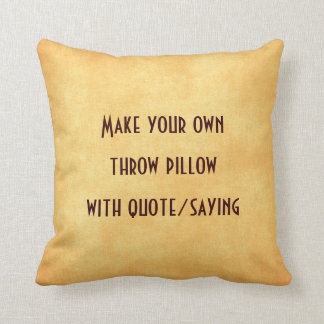 Faites votre propre coussin avec un devis ou en di