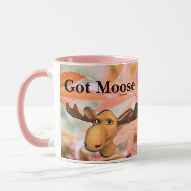 Faites votre propre légende - Mug rose (Gauche)