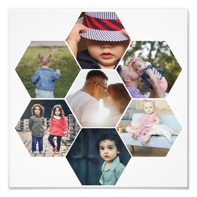 Faites votre propre Modèle personnalisé de 7 photo (Devant)