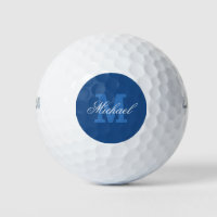 Faites votre propre nom monogramme balles de golf