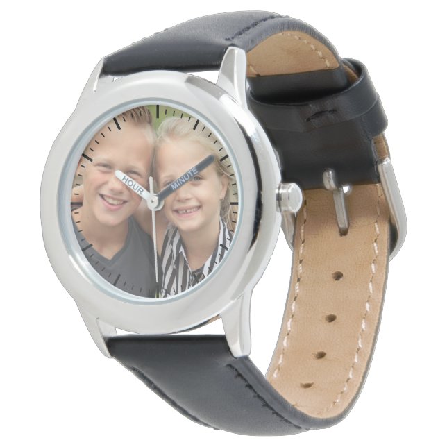 Faites votre propre photo montre-bracelet (Incliné)