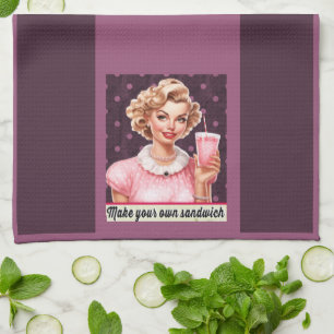 Faites votre propre serviette de cuisine sandwich