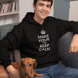 Faites votre propre Sweat - shirt à capuche de cal