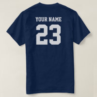 Faites votre propre T-shirt de nombres