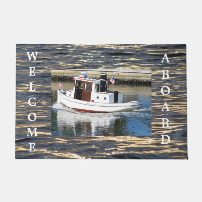 Faites votre propre tapis de porte de bateau perso (Devant)