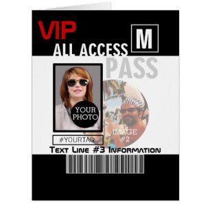 Faites votre propre VIP Pass 8 façons de personnal
