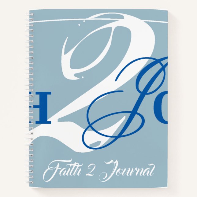 Faith 2 Journal-Notebook Notizbuch (Vorderseite)