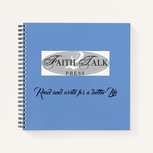 Faith 2 Talk Press Notebook Notizbuch (Vorderseite)