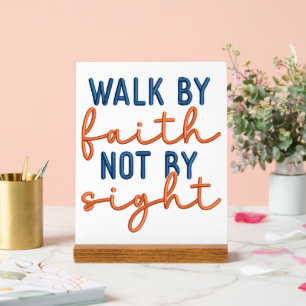 Faith Acrylschild