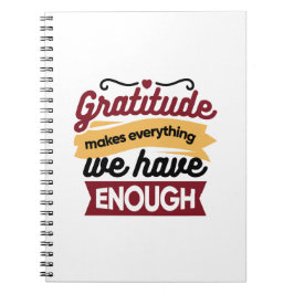 Faith and Gratitude Artwork – Uplifting Christian  Notizblock