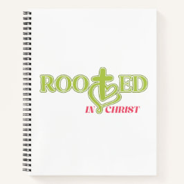 Faith Based Journal Rooted in Christ Notizbuch