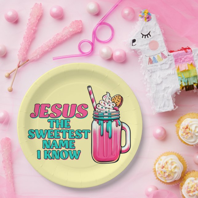 Faith Based Party Platte Pappteller (Party)