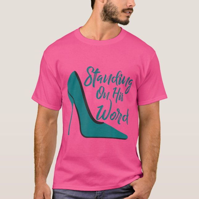 Faith Based Plus Size Niedlich Christlich 34 Sleev T-Shirt (Vorderseite)