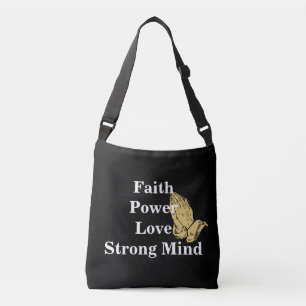 Faith Based Tote Bag Tragetaschen Mit Langen Trägern