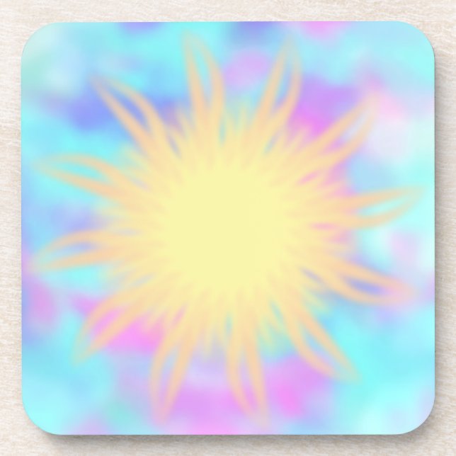 Faith ~ Burst Getränkeuntersetzer (Vorderseite)