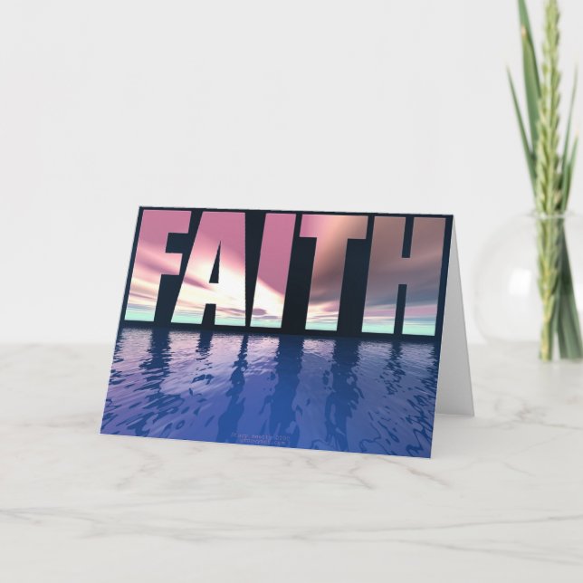 Faith Card Karte (Vorderseite)