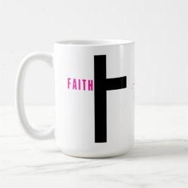 Faith Cross 15 oz Mug Kaffeetasse