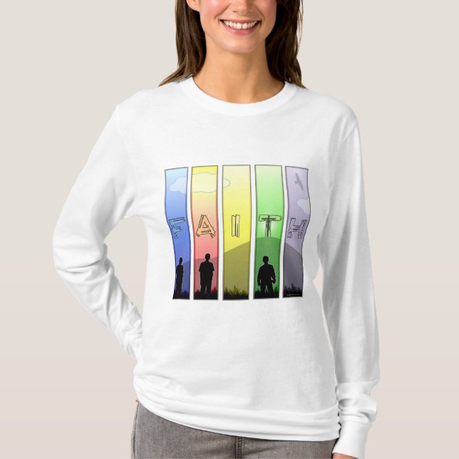 Faith Cross T-Shirt (Vorderseite)