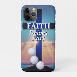 Faith Drives Far Golf  Case-Mate iPhone Hülle